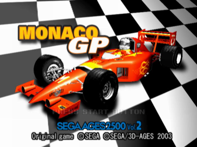 Monaco GP screenshot 2 for Playstation 2